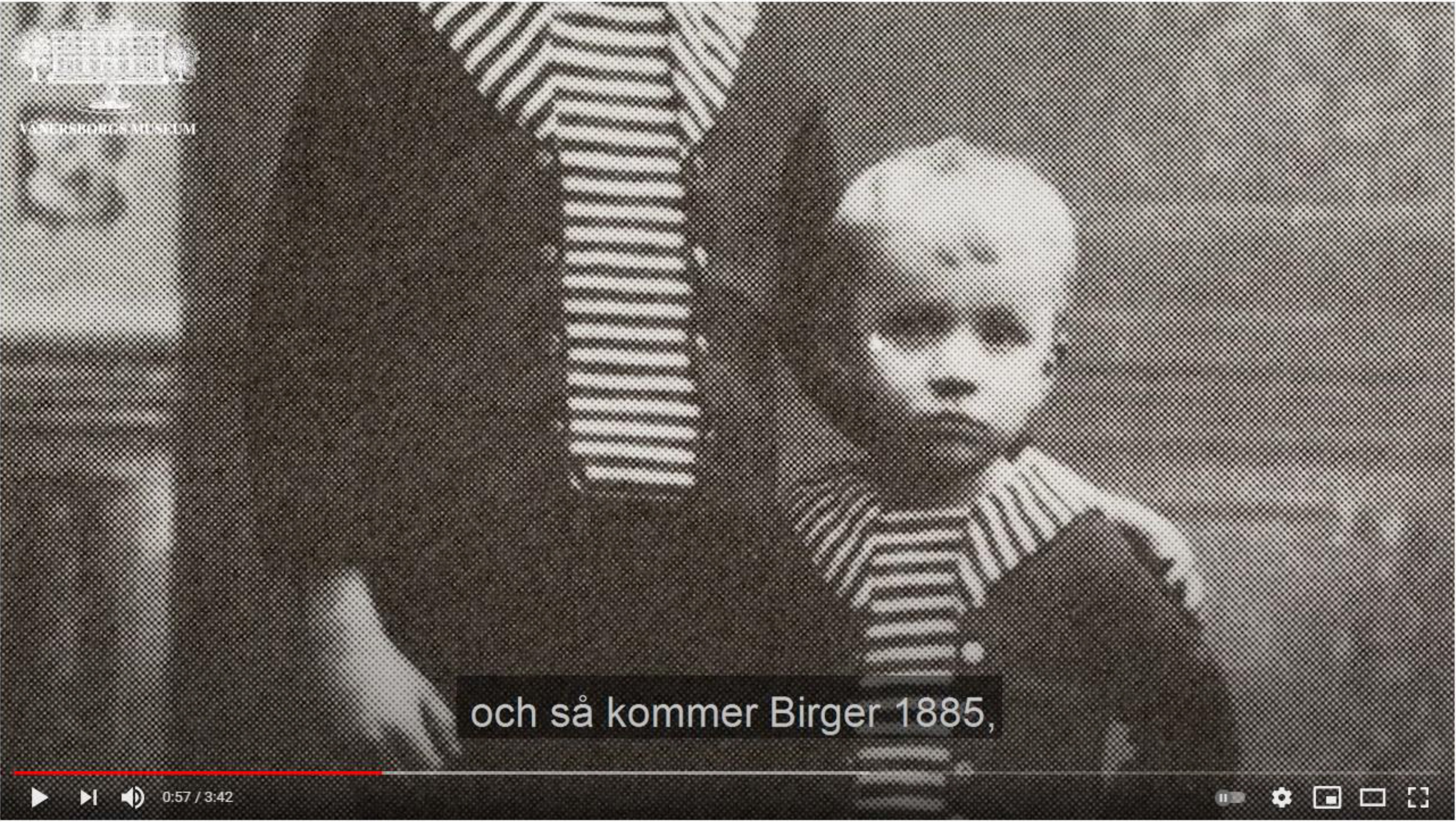 Birger Sjöberg som liten.