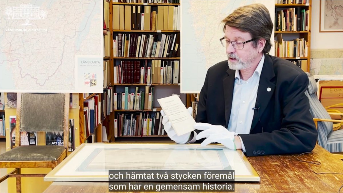 Peter Johansson håller i ett program som utgavs som hyllning till landshövdingefrun Lilliehorn