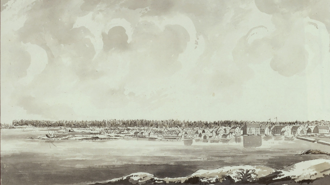 Vy över Vänersborg