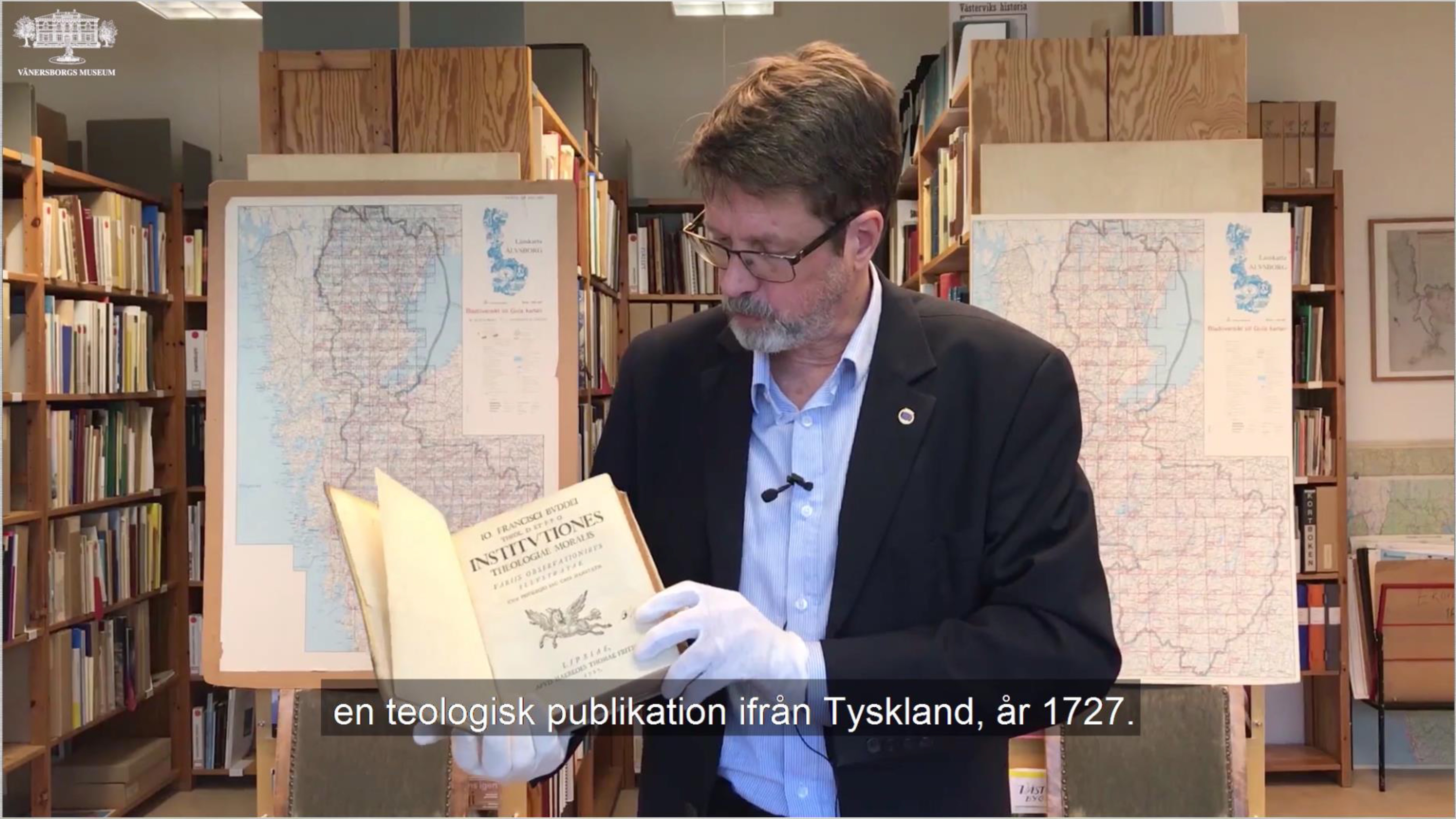 Peter Johansson berättar om astronomen Birger Wassenius bok