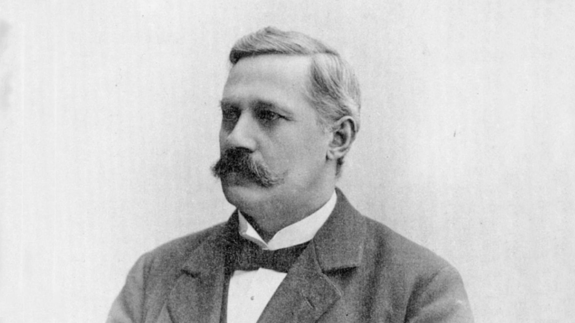 Porträtt på Gustav Kolthoff