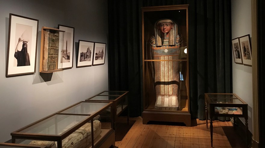 Upptäcksresans interiör på Vänersborgs museum