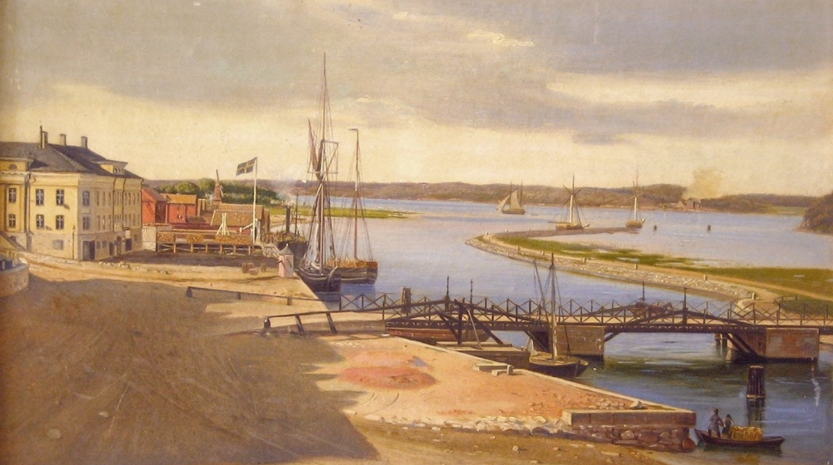 Vy över Vänersborg