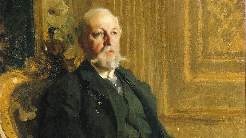 Oscar II målad av Anders Zorn